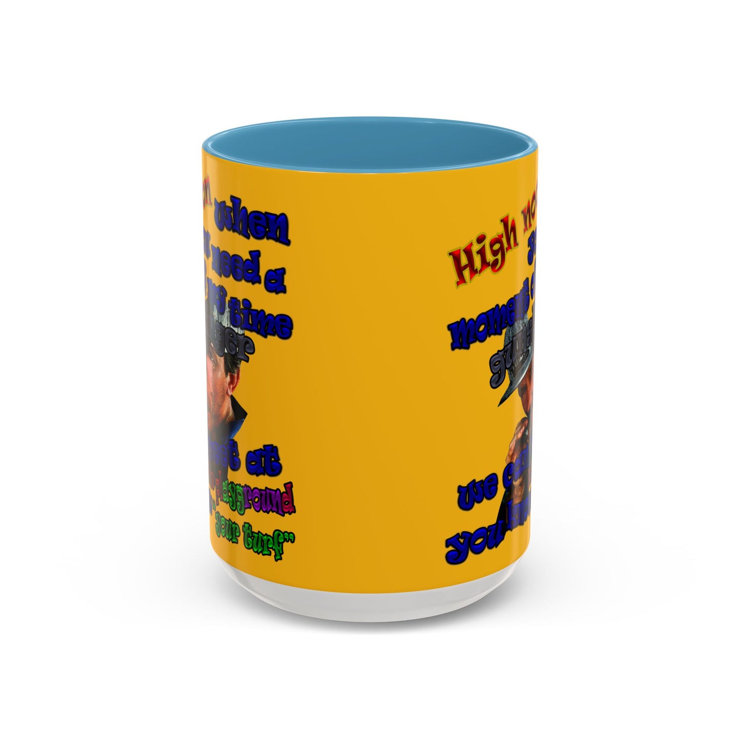 high noon - Accent Mug (yellow)