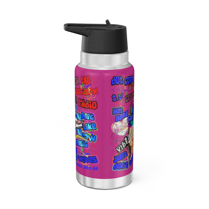 drop the beat - Gator Tumbler, 32oz (pink)