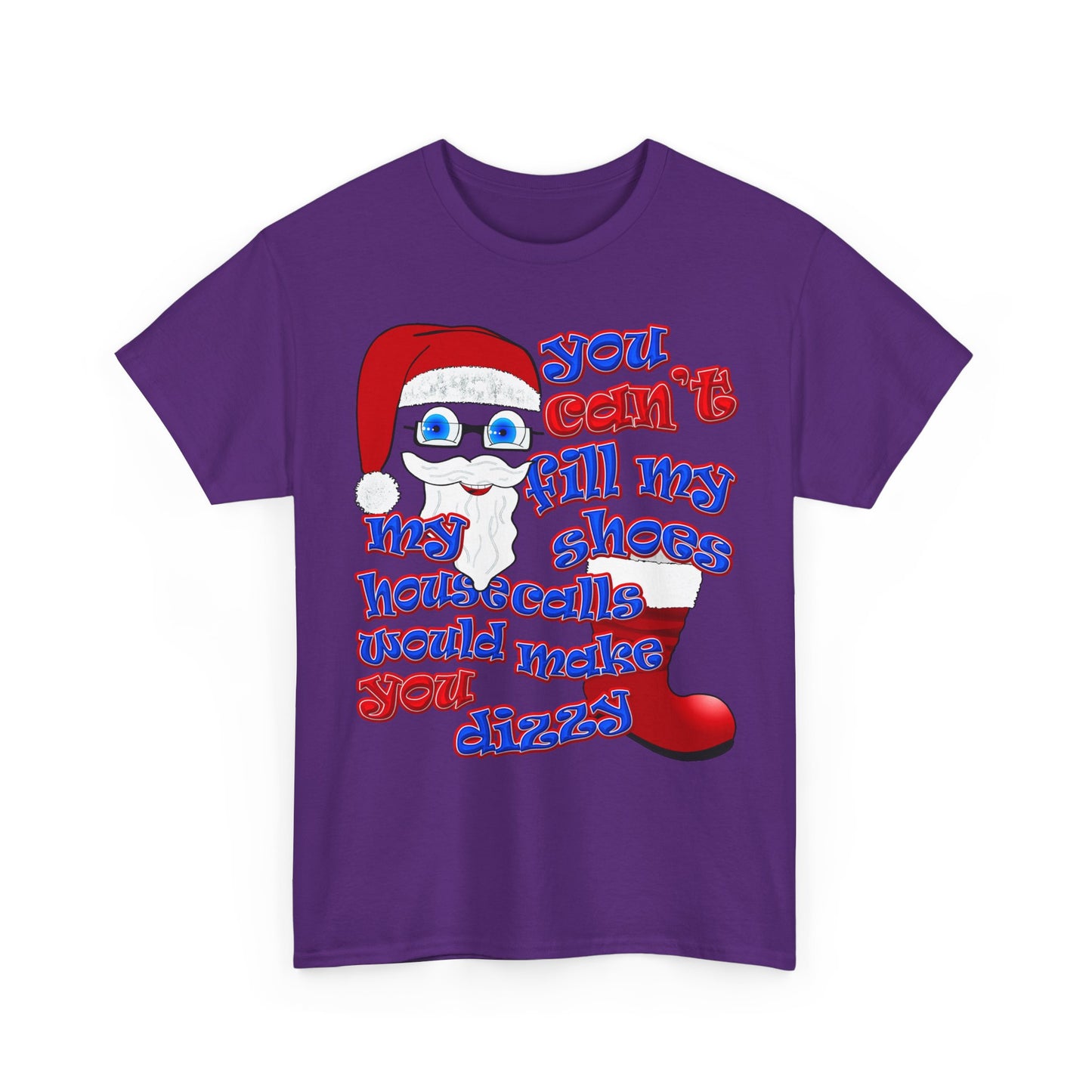 santa's shoes - Unisex Heavy Cotton Tee