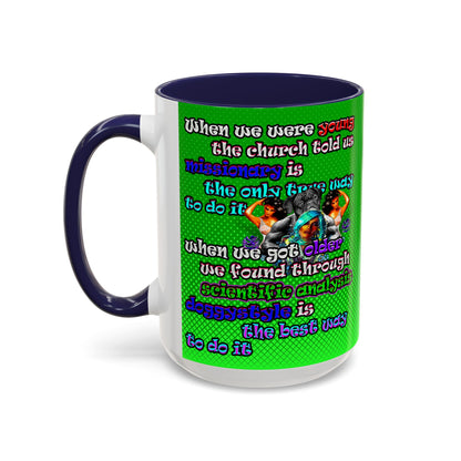 doggystyle - Accent Mug (logo green)