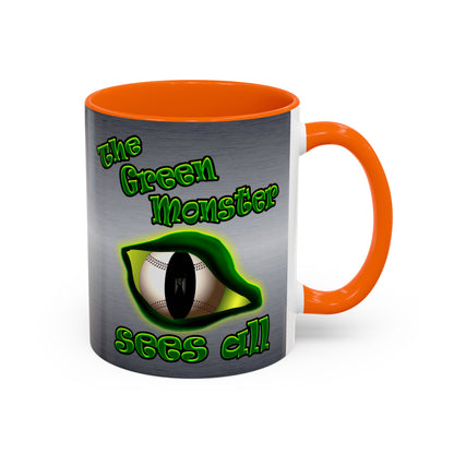green monster - Accent Mug (brushed nickel)