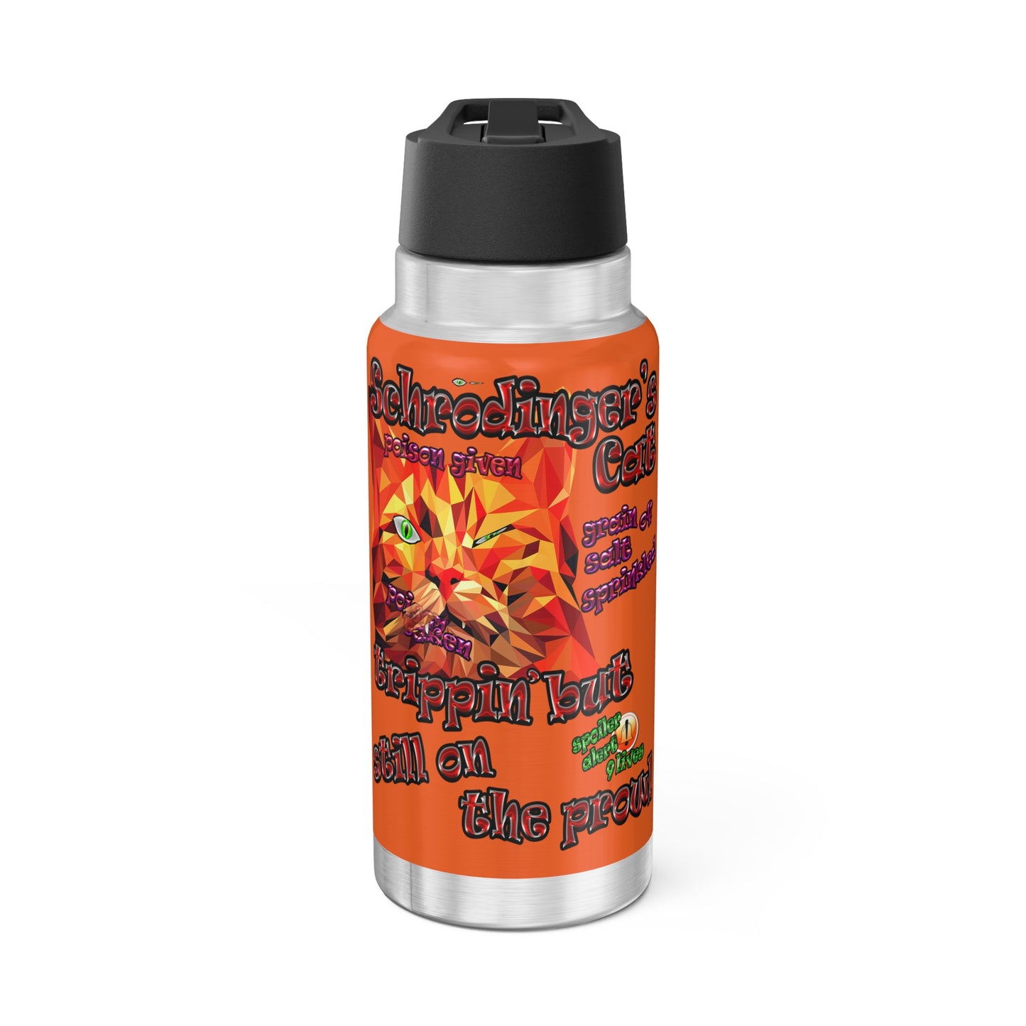 schrodinger's cat - Gator Tumbler, 32oz (orange)