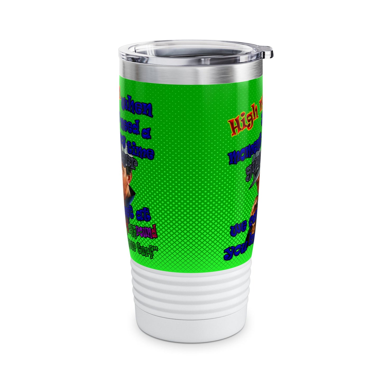 high noon - Ringneck Tumbler, 20oz (logo green)
