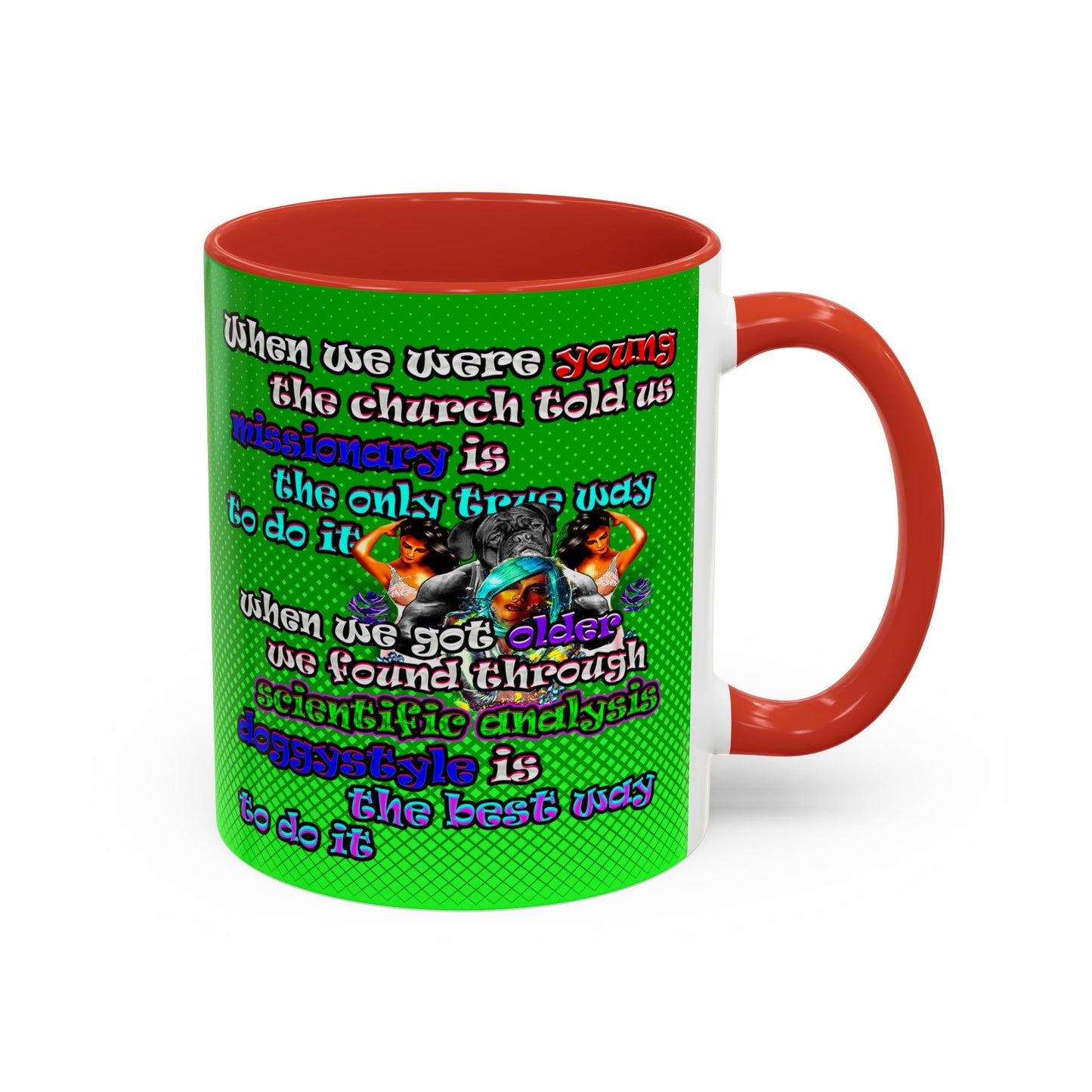 doggystyle - Accent Mug (logo green)