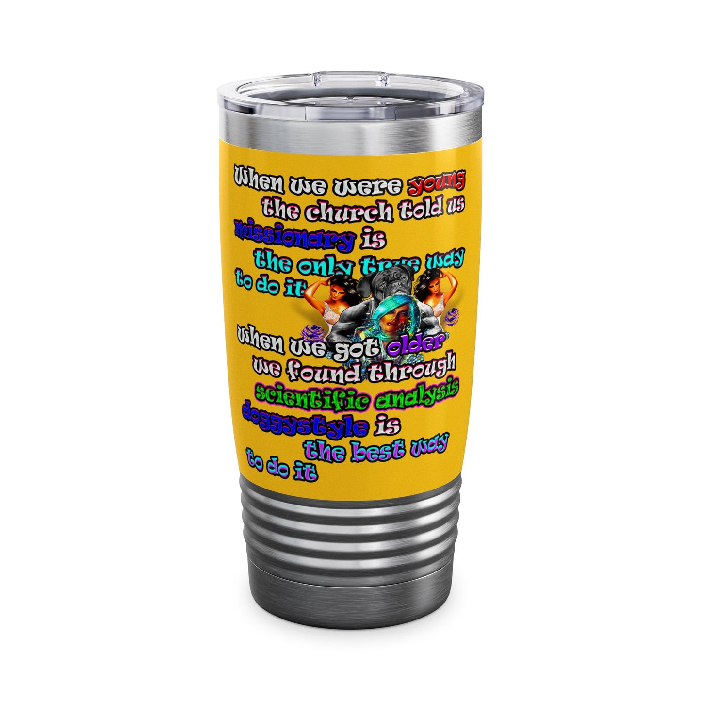 doggystyle - Ringneck Tumbler, 20oz (yellow)