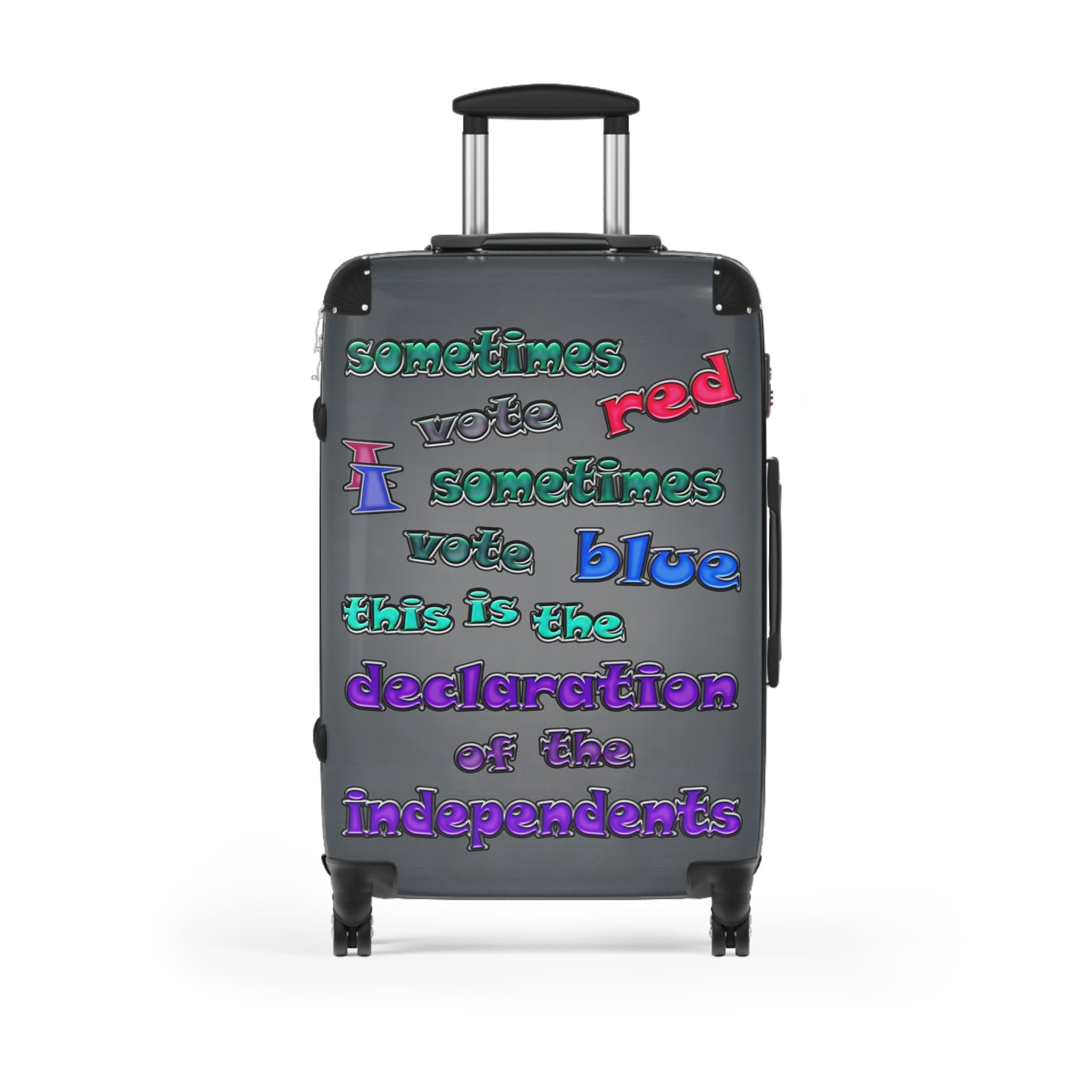 declaration of the independents - Suitcase (grey-light grey)