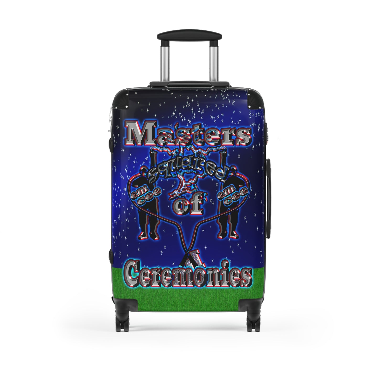 em cee squared - Suitcase ('snoops' background)