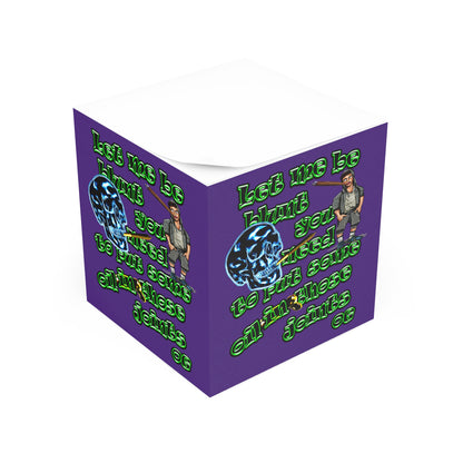 og - note cube (purple)