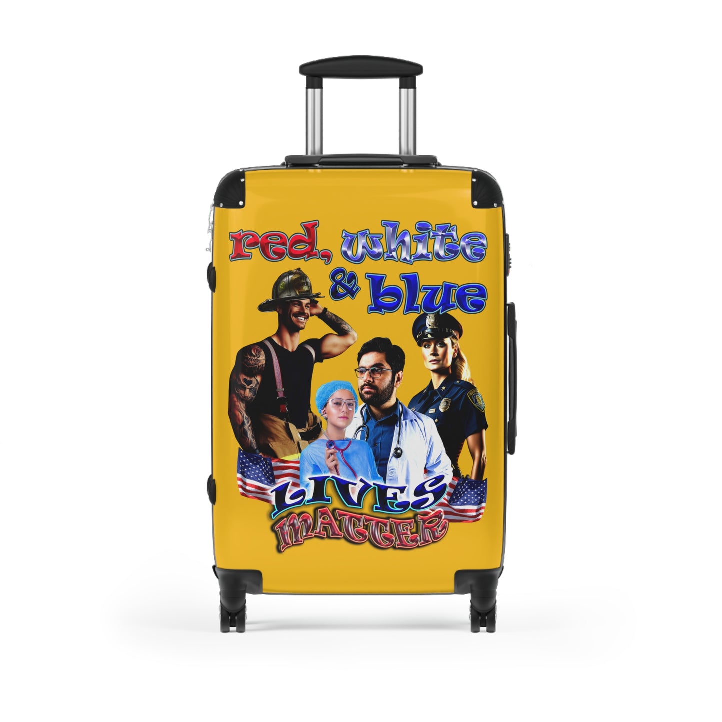 rw&b lives matter - Suitcase (yellow)