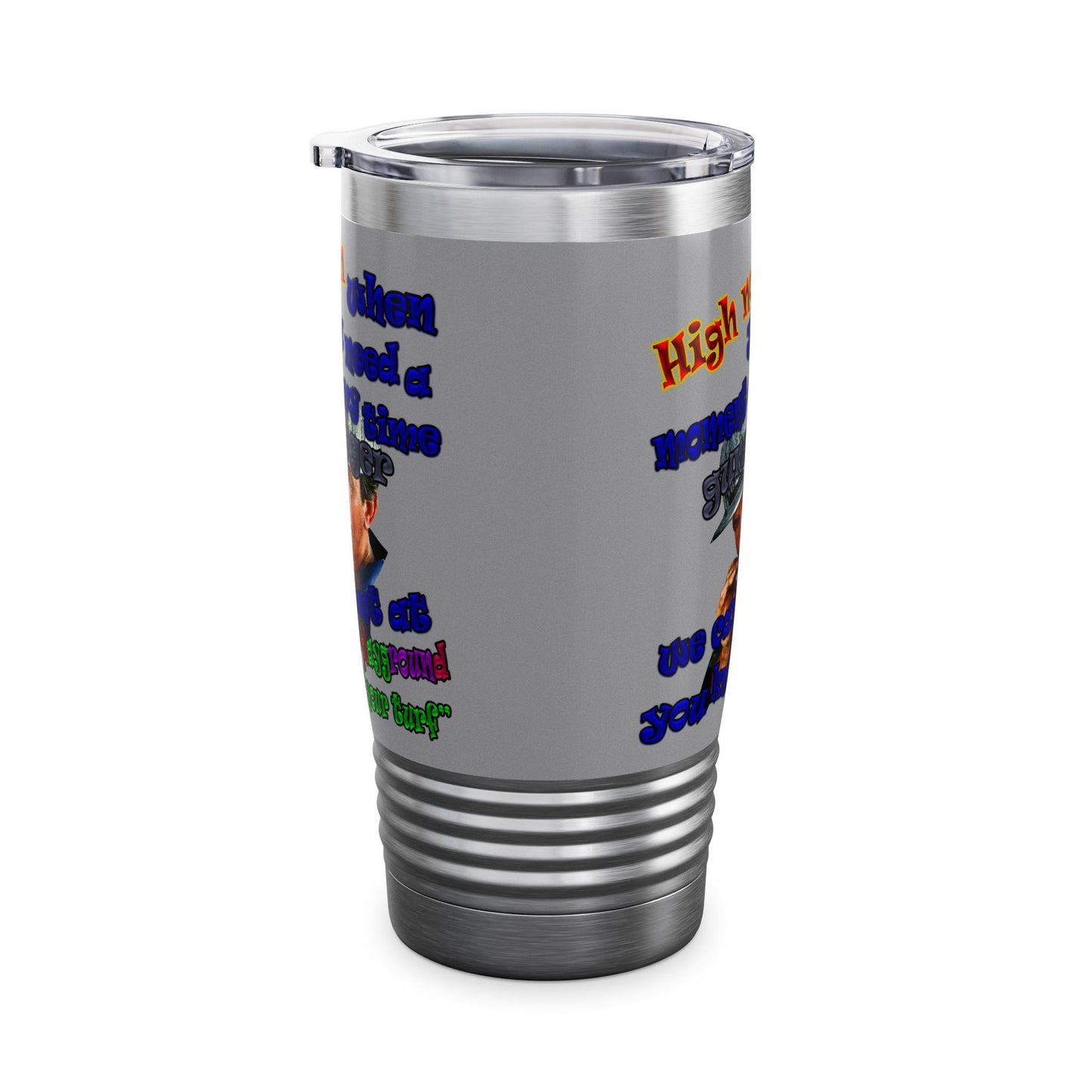 high noon - Ringneck Tumbler, 20oz (grey)