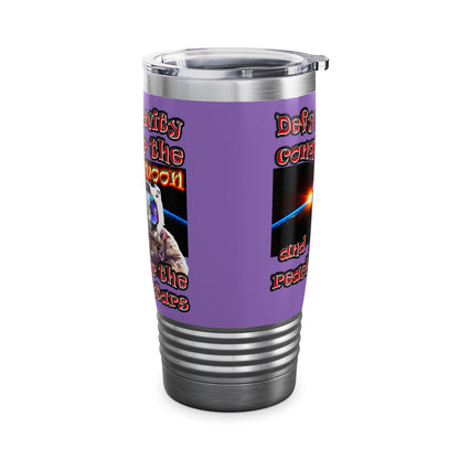 defy conquer reach - Ringneck Tumbler, 20oz (light purple)