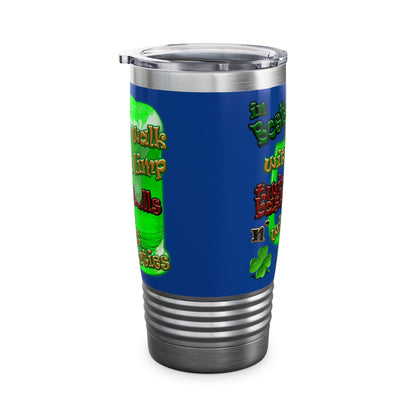 celtics logo - Ringneck Tumbler, 20oz (dark blue)