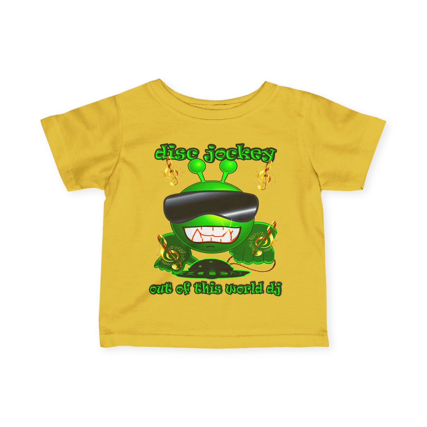 disc jockey - Infant Fine Jersey Tee