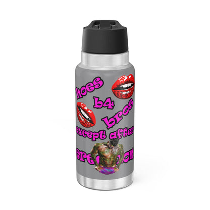 hoes b4 bros - Gator Tumbler, 32oz (grey)