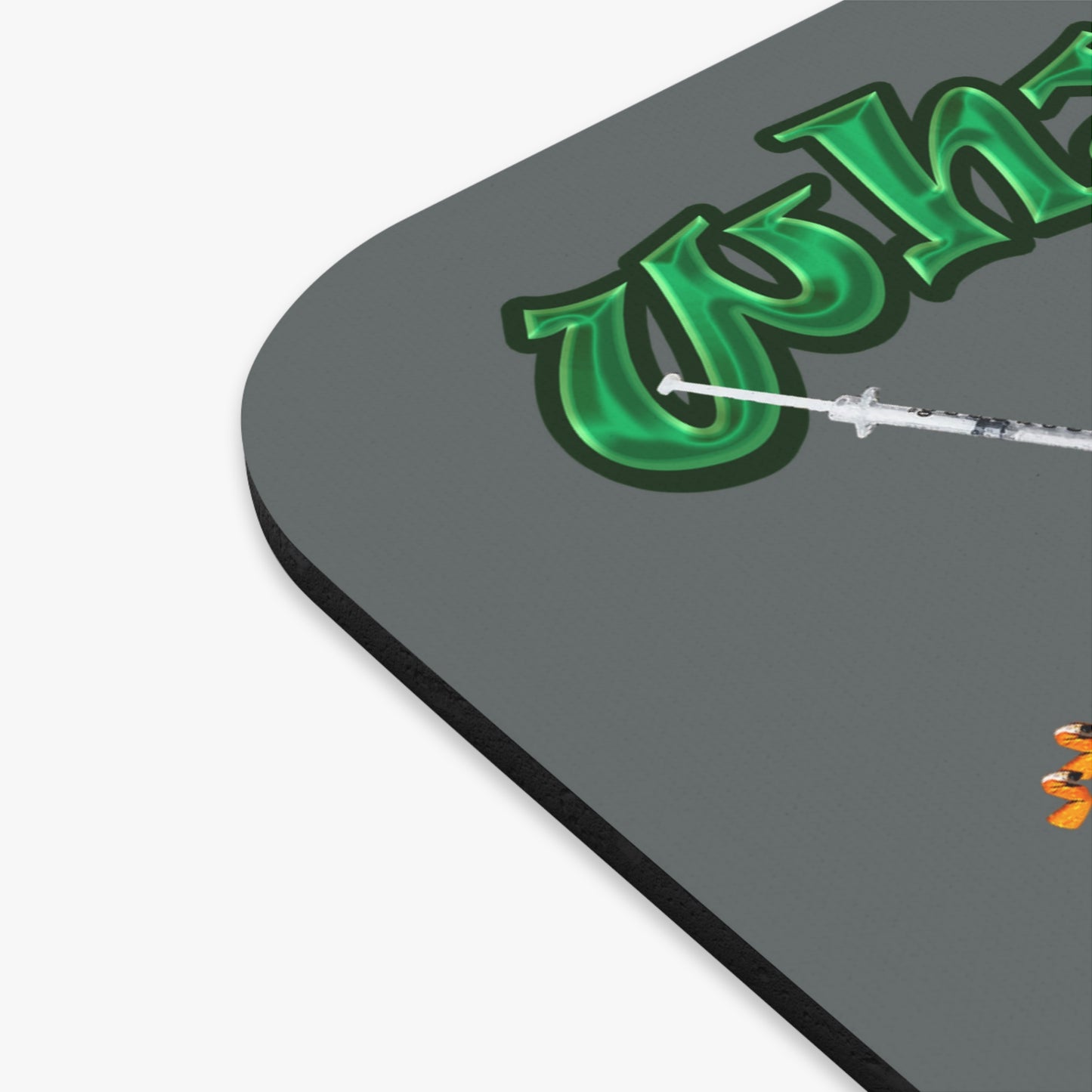 the bum's shit - Mouse Pad (Rectangle) (dark grey)