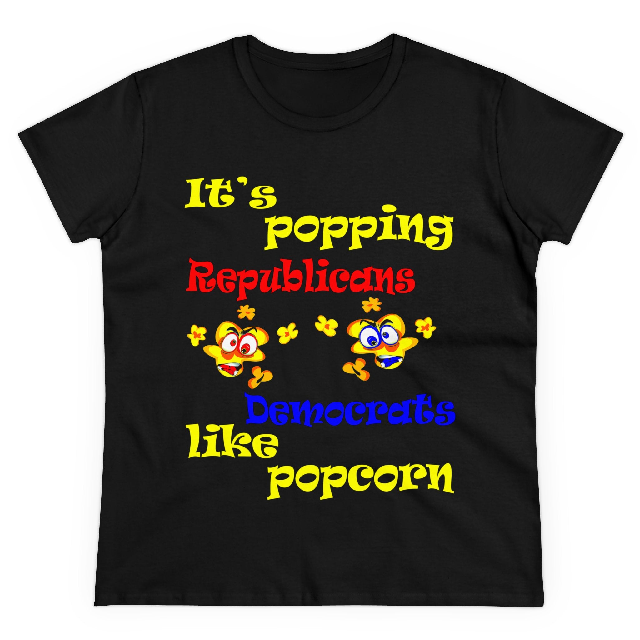 popping like popcorn - Women's Midweight Cotton Tee