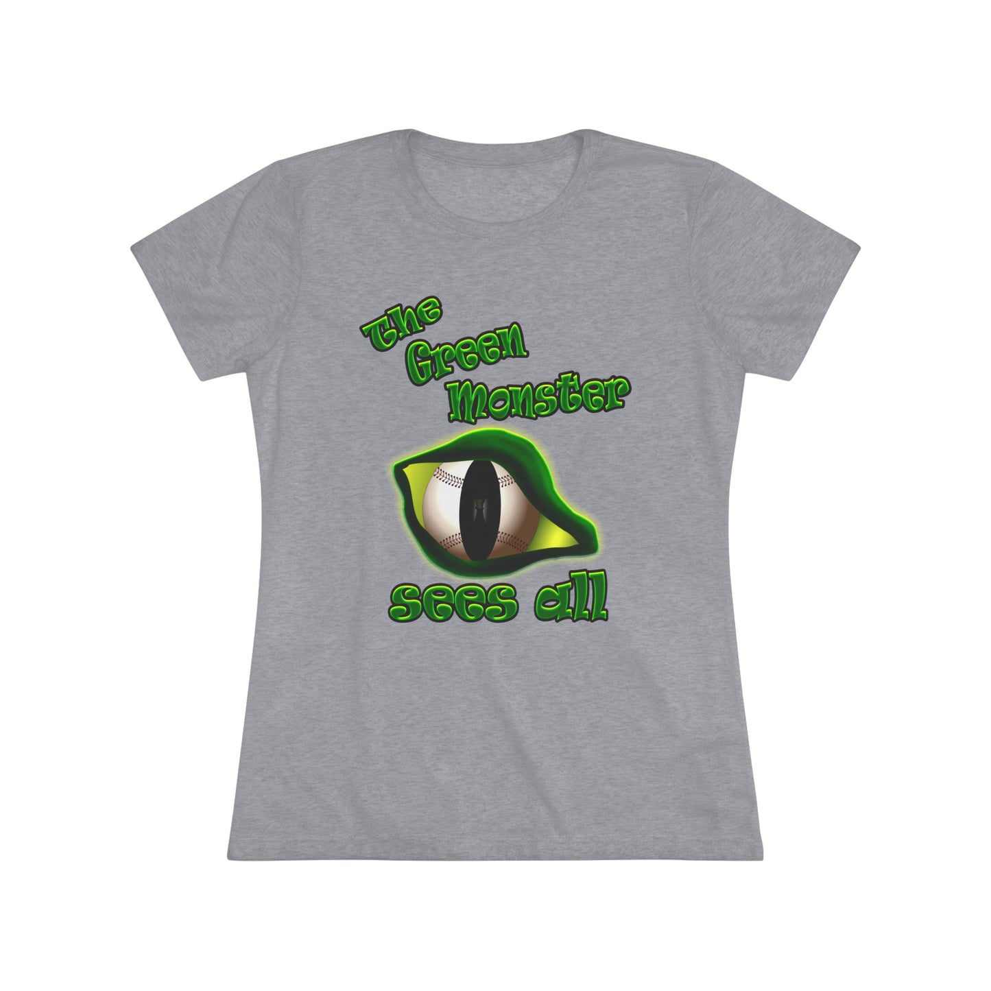 green monster - Women's Triblend Tee