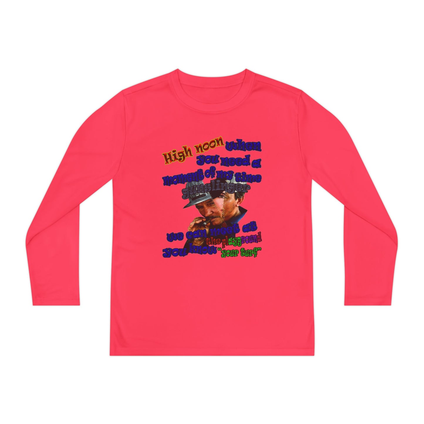 high noon - Youth Long Sleeve Competitor Tee