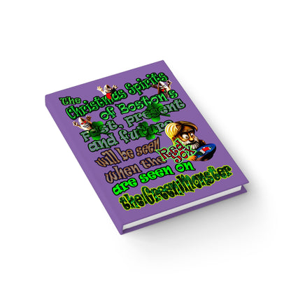 christmas spirits of boston - journal-blank (light purple)