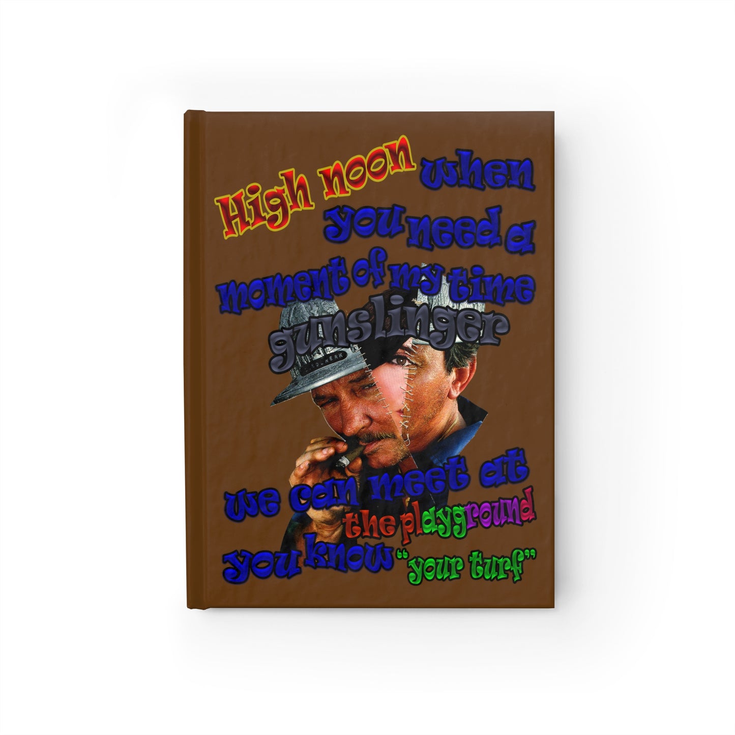 high noon - journal-blank (brown)