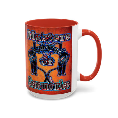 em cee squared - Accent Mug (burnt orange)