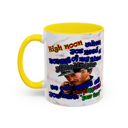 high noon - Accent Mug (white marble)
