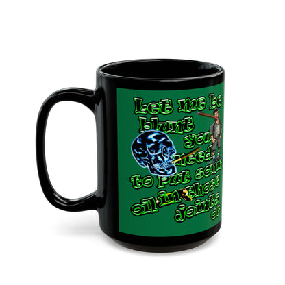 og - Black Mug (dark green)