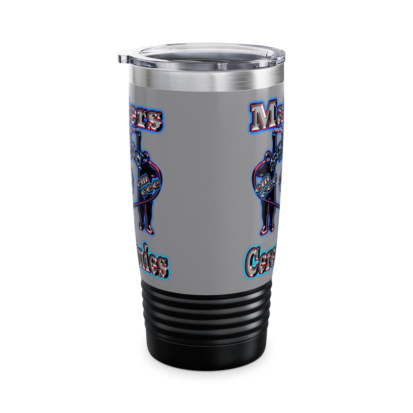 em cee squared - Ringneck Tumbler, 20oz (grey)