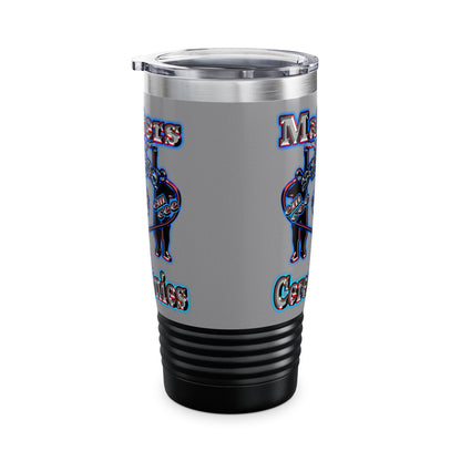 em cee squared - Ringneck Tumbler, 20oz (grey)