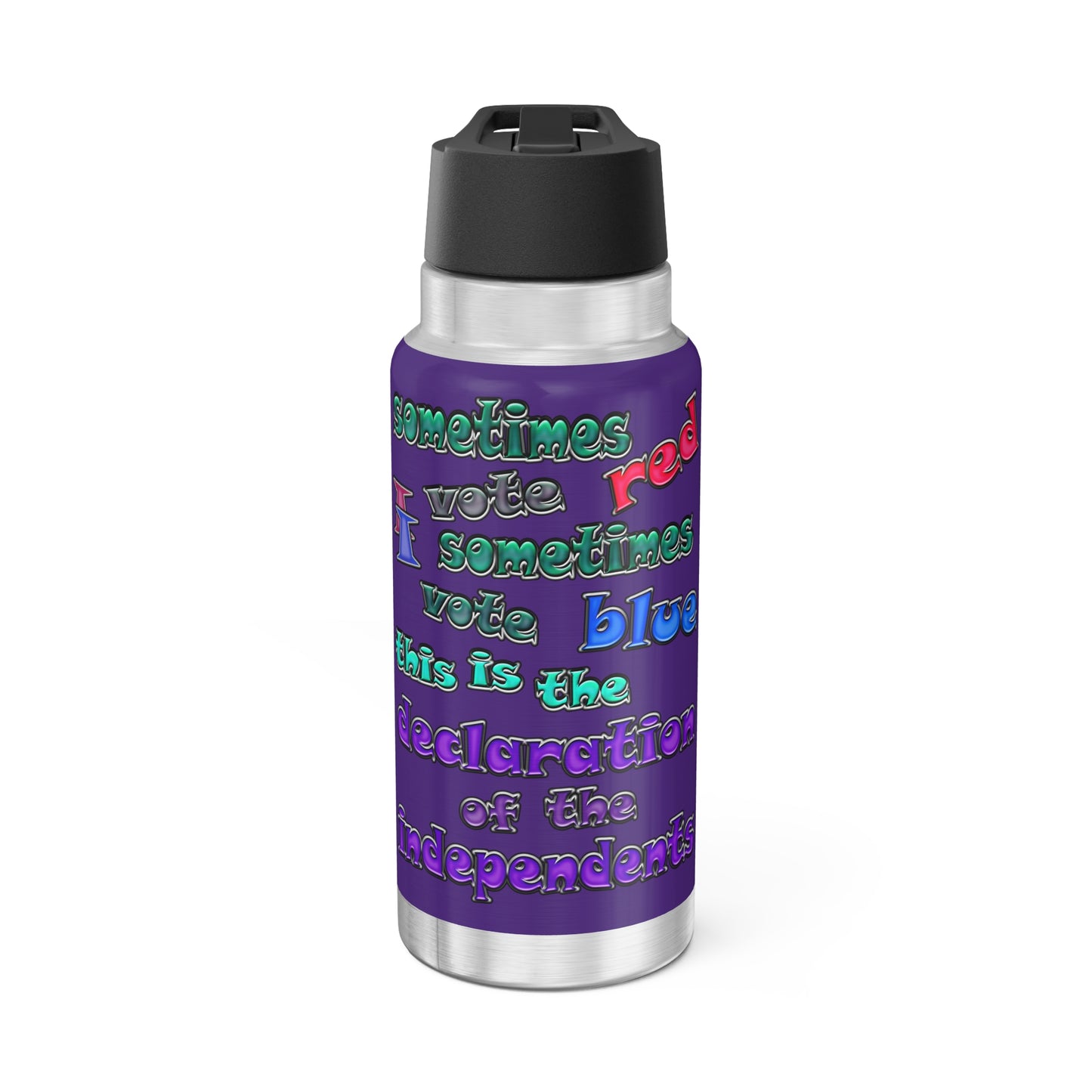 declaration of the independents - Gator Tumbler, 32oz (purple)