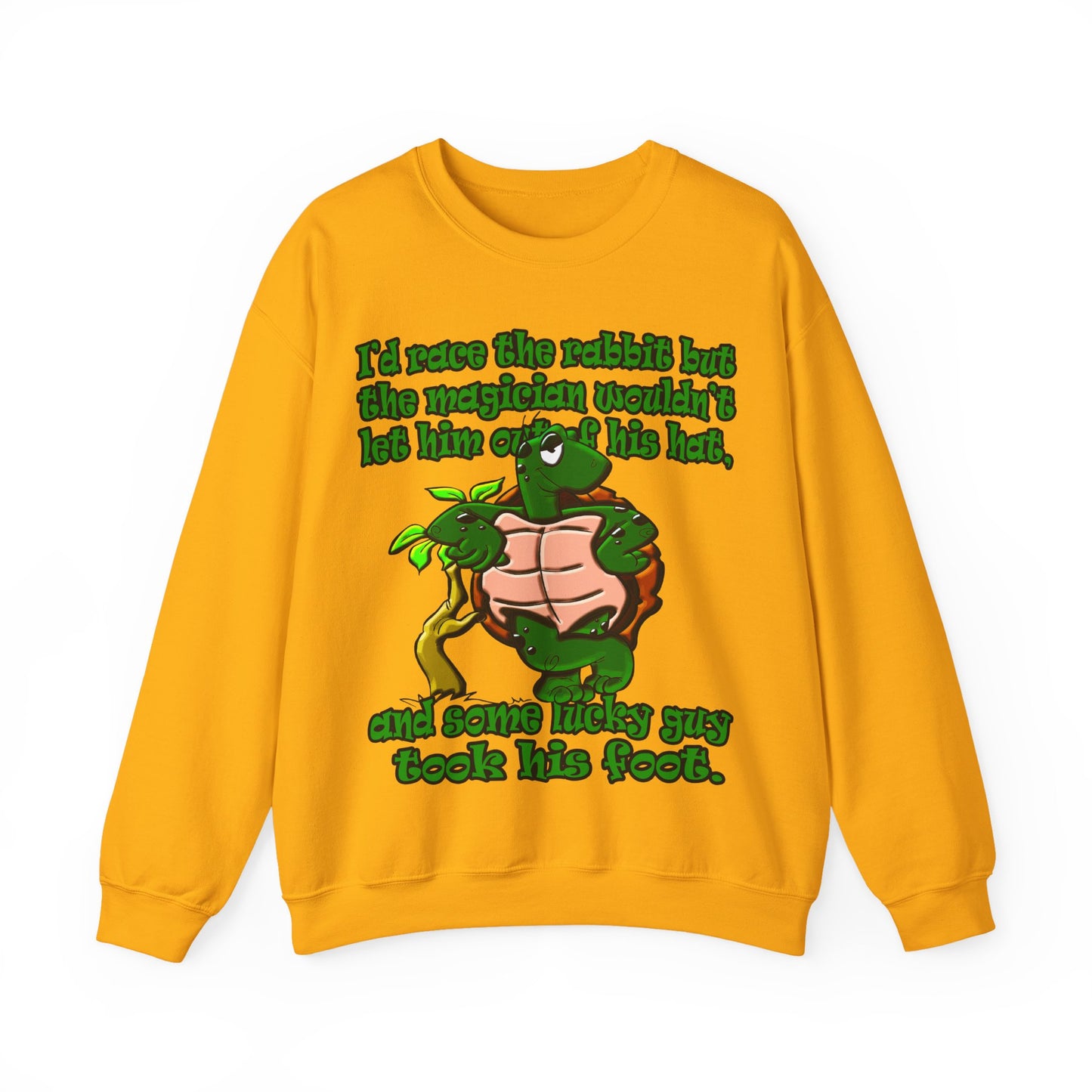 turtle race - Unisex Heavy Blend™ Crewneck Sweatshirt