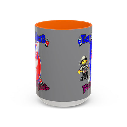 tag that - Accent Mug (grey)