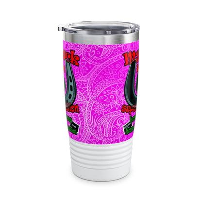 my luck - Ringneck Tumbler, 20oz (pink swirl)