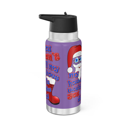 santa's shoes - Gator Tumbler, 32oz (light purple)