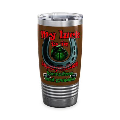 my luck - Ringneck Tumbler, 20oz (brown)