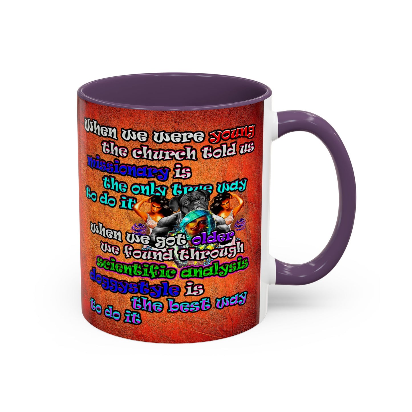 doggystyle - Accent Mug (burnt orange)