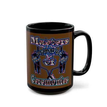 em cee squared - Black Mug (brown)