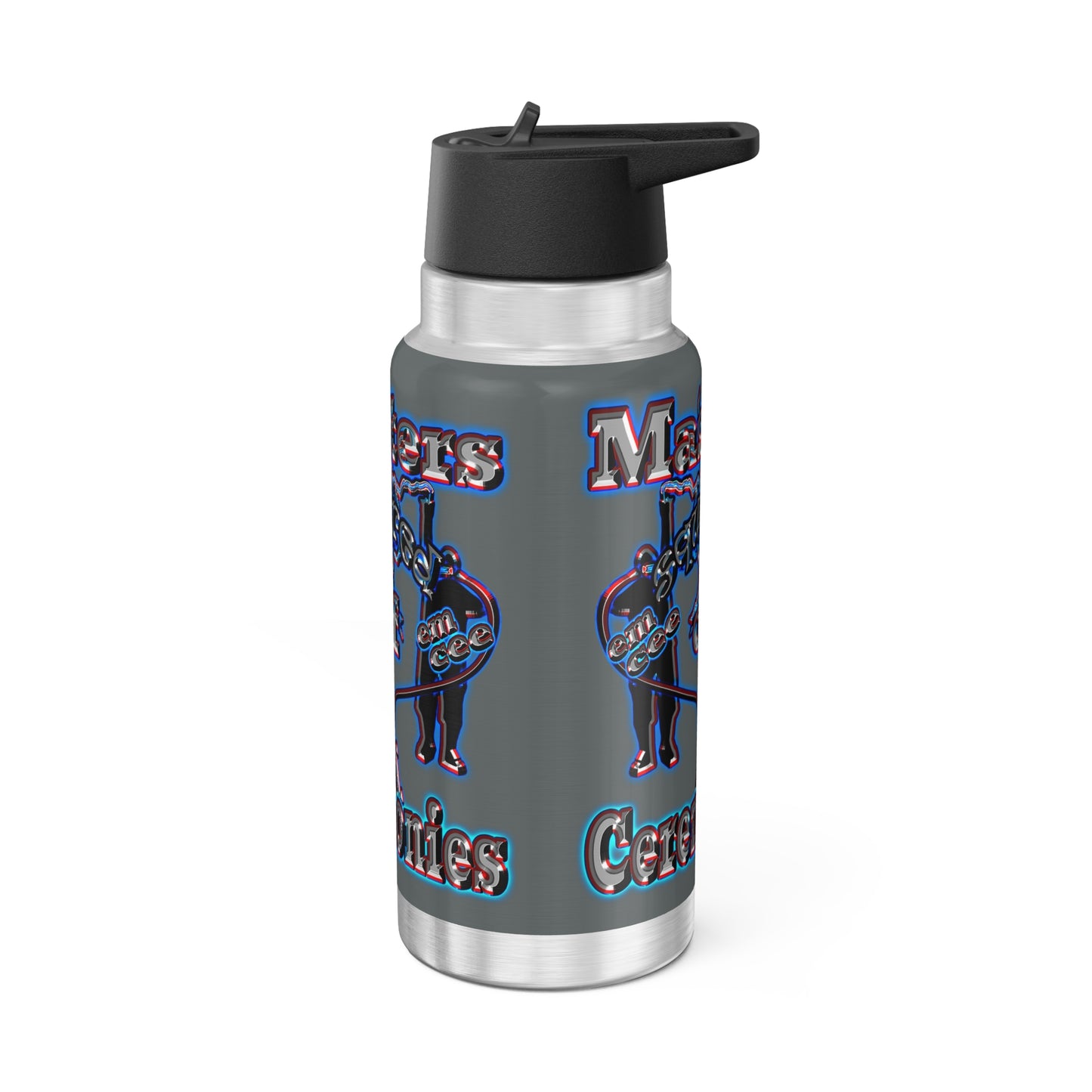 em cee squared - Gator Tumbler, 32oz (dark grey)
