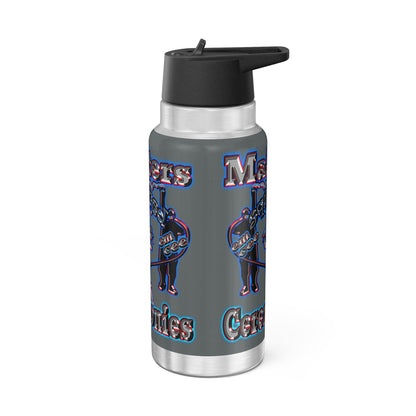 em cee squared - Gator Tumbler, 32oz (dark grey)
