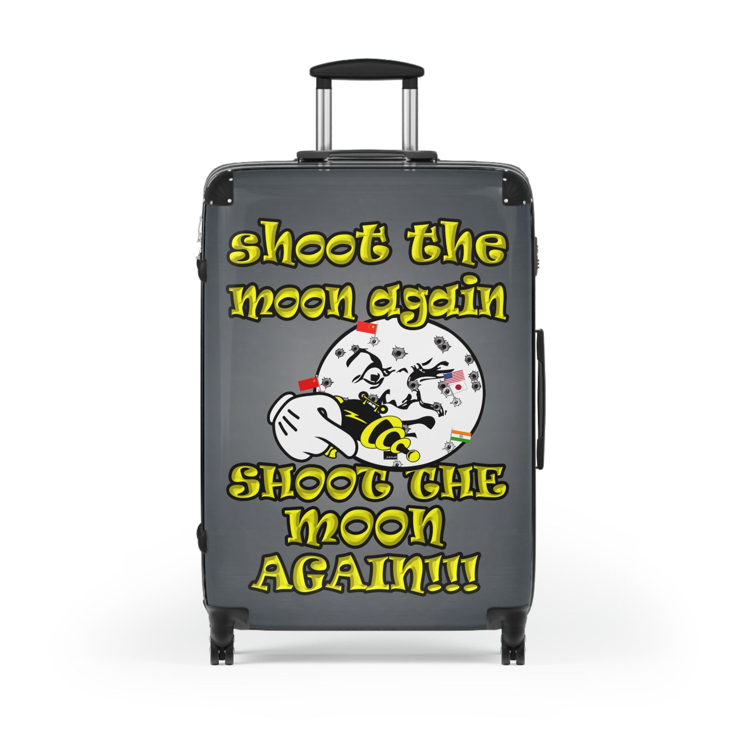 shoot the moon again - Suitcase (grey-light grey)