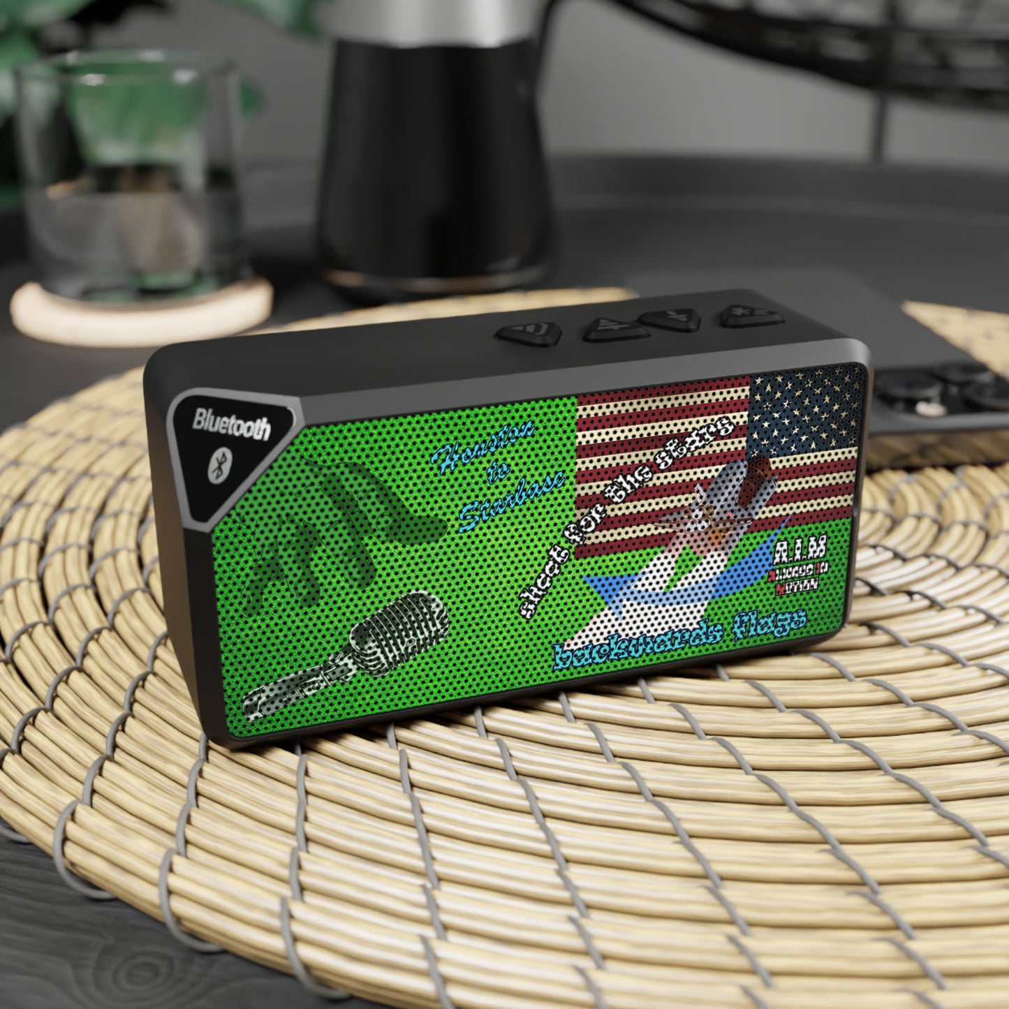 shoot for the stars - Jabba Bluetooth Speaker (green turf)