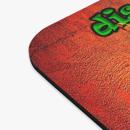 disc jockey - Mouse Pad (Rectangle) (burnt orange)