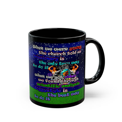 doggystyle - Black Mug ('snoops' background)
