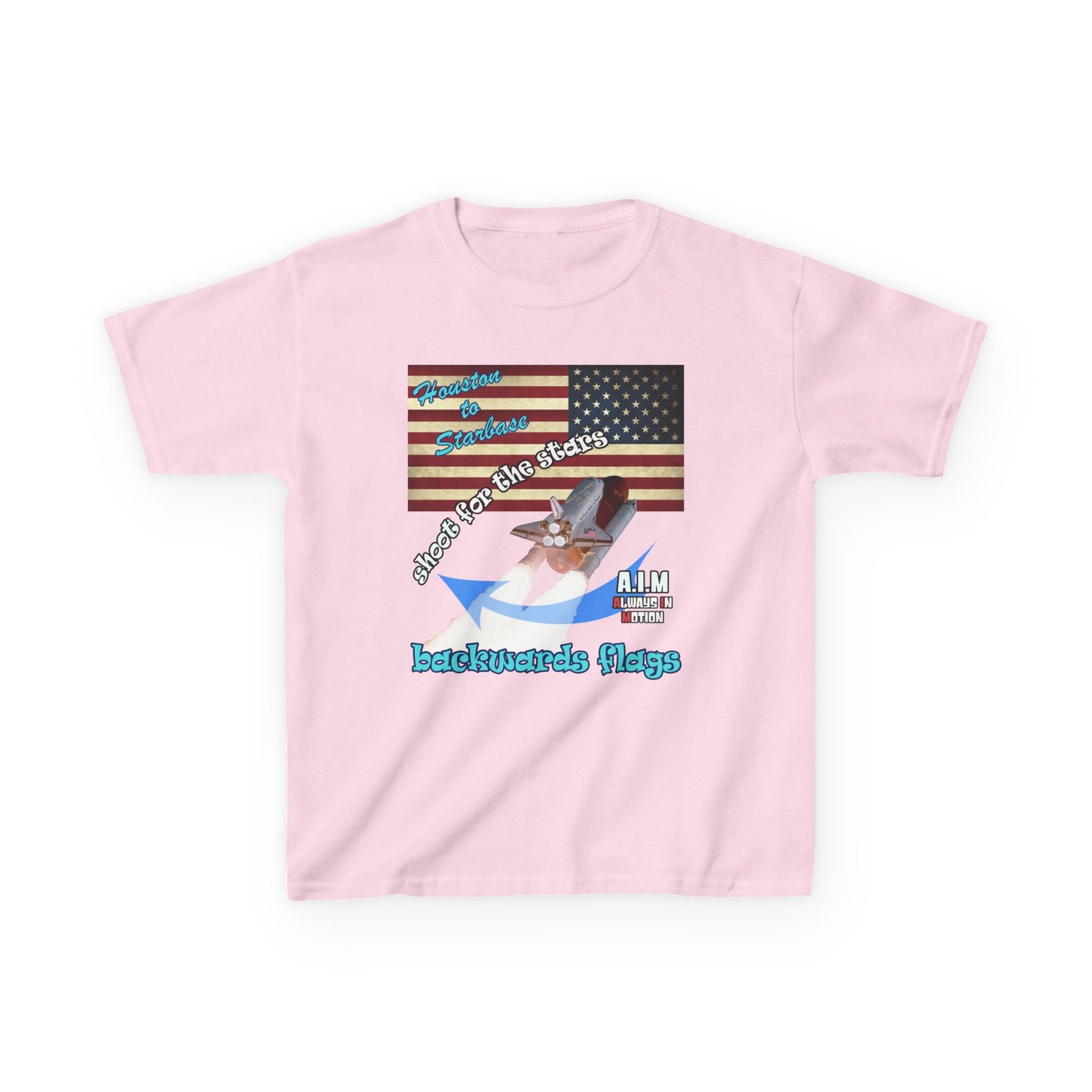 shoot for the stars - Kids Heavy Cotton™ Tee