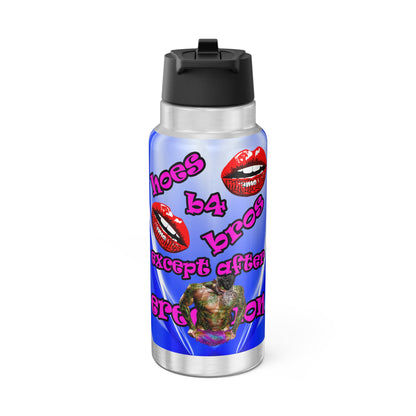 hoes b4 bros - Gator Tumbler, 32oz  (blue-white wave)
