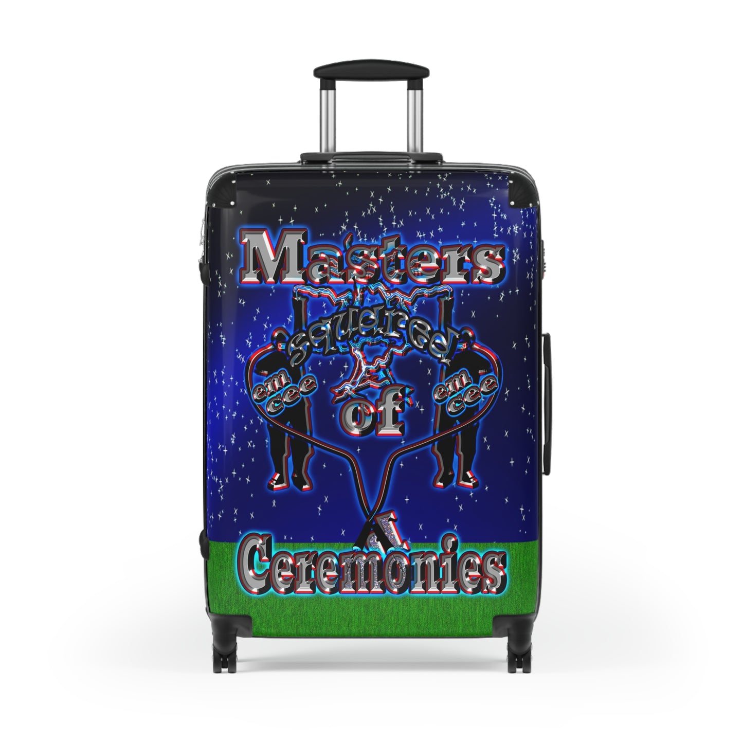em cee squared - Suitcase ('snoops' background)