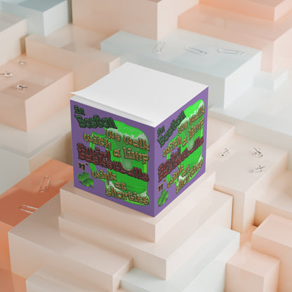 celtic's logo - note cube (light purple)