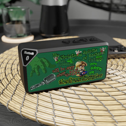 christmas spirits of boston - Jabba Bluetooth Speaker (dark green)