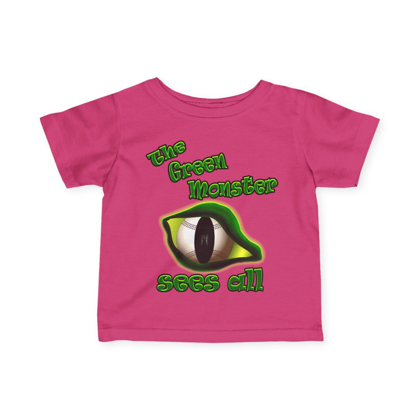 green monster - Infant Fine Jersey Tee