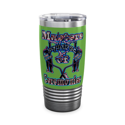 em cee squared - Ringneck Tumbler, 20oz (green)